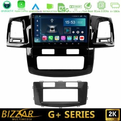 Bizzar G+ Series Toyota Hilux 2007-2011 8core Android14 6+128GB Navigation Multimedia Tablet 9" Bizzar G+ Series Toyota Hilux 2007-2011 8core Android14 6+128GB Navigation Multimedia Tablet 9"