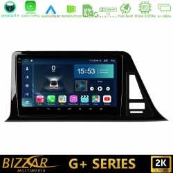 Bizzar G+ Series Toyota CH-R 8core Android14 6+128GB Navigation Multimedia Tablet 9" Bizzar G+ Series Toyota CH-R 8core Android14 6+128GB Navigation Multimedia Tablet 9"