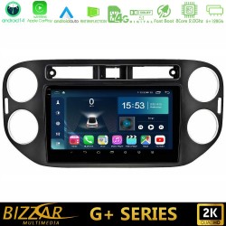 Bizzar G+ Series VW Tiguan (23mm alarm button) 8core Android14 6+128GB Navigation Multimedia Tablet 9"