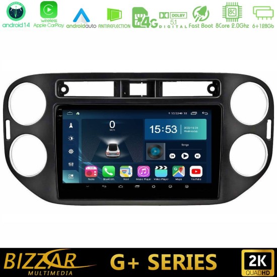 Bizzar G+ Series VW Tiguan (23mm alarm button) 8core Android14 6+128GB Navigation Multimedia Tablet 9" Bizzar G+ Series VW Tiguan (23mm alarm button) 8core Android14 6+128GB Navigation Multimedia Tablet 9"