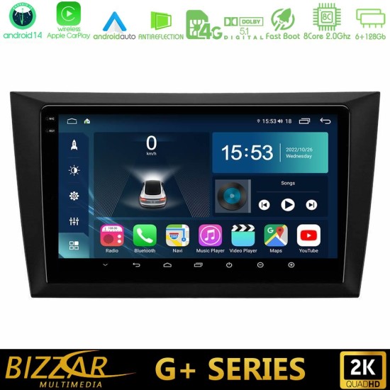 Bizzar G+ Series Vw Golf 6 8core Android14 6+128GB Navigation Multimedia Tablet 9" Bizzar G+ Series Vw Golf 6 8core Android14 6+128GB Navigation Multimedia Tablet 9"