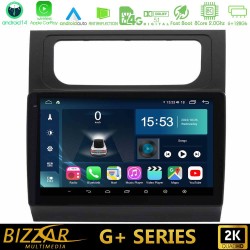 Bizzar G+ Series VW Touran 2011-2015 (Auto A/C) 8Core Android14 6+128GB Navigation Multimedia Tablet 10" Bizzar G+ Series VW Touran 2011-2015 (Auto A/C) 8Core Android14 6+128GB Navigation Multimedia Tablet 10"