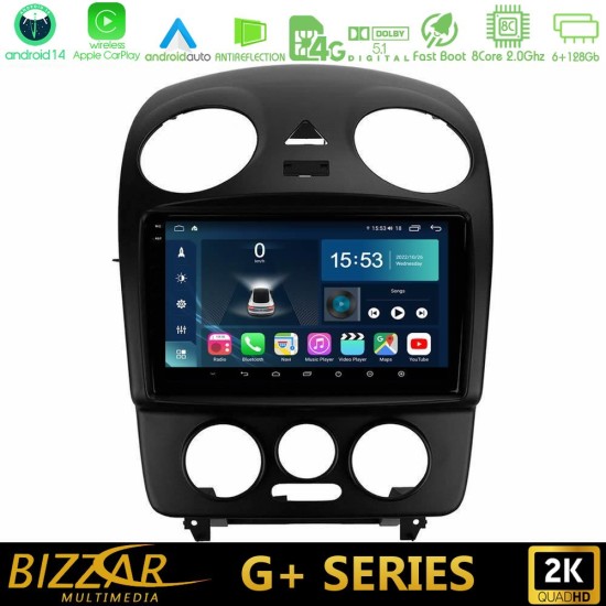 Bizzar G+ Series VW Beetle 8core Android14 6+128GB Navigation Multimedia Tablet 9" Bizzar G+ Series VW Beetle 8core Android14 6+128GB Navigation Multimedia Tablet 9"