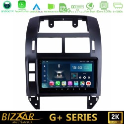 Bizzar G+ Series VW Polo 2002-2009 8core Android14 6+128GB Navigation Multimedia 9"