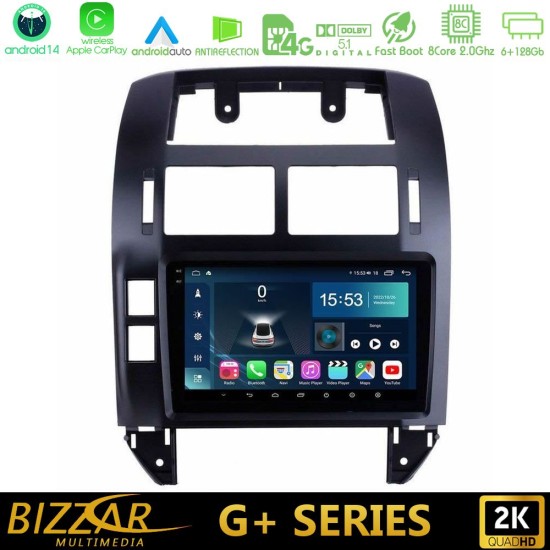 Bizzar G+ Series VW Polo 2002-2009 8core Android14 6+128GB Navigation Multimedia 9" Bizzar G+ Series VW Polo 2002-2009 8core Android14 6+128GB Navigation Multimedia 9"