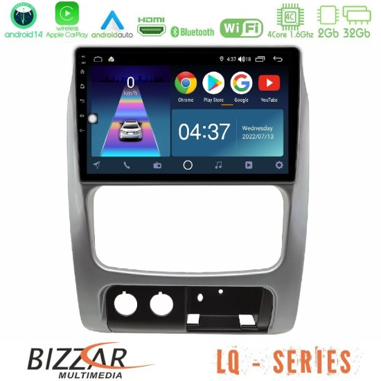 Bizzar LQ Series 4Core Android14 2+32GB Jeep Cherokee (KJ) 2002-2007 Navigation Multimedia Tablet 9" Με Carplay & Android Auto Bizzar LQ Series 4Core Android14 2+32GB Jeep Cherokee (KJ) 2002-2007 Navigation Multimedia Tablet 9" Με Carplay & Android Auto