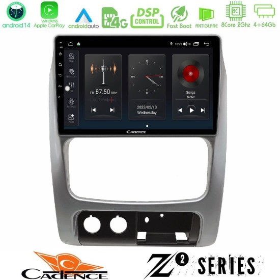 Cadence Z2 Series 8Core Android14 4+64GB Jeep Cherokee (KJ) 2002-2007 Navigation Multimedia Tablet 9" Με Carplay & Android Auto Cadence Z2 Series 8Core Android14 4+64GB Jeep Cherokee (KJ) 2002-2007 Navigation Multimedia Tablet 9" Με Carplay & Android Auto