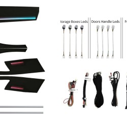 Ατμοσφαιρικός Φωτισμός Porsche Panamera (970) 2010-2016 OEM Ambient Light Full Kit Ατμοσφαιρικός Φωτισμός Porsche Panamera (970) 2010-2016 OEM Ambient Light Full Kit