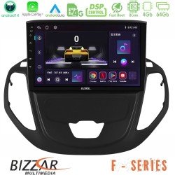 Bizzar F Series 8Core Android14 4+64GB Ford Transit Courier 2015-2023 Navigation Multimedia Tablet 9" Με Carplay & Android Auto