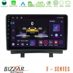 Bizzar F Series 8Core Android14 4+64GB Opel Zafira Navigation Multimedia Tablet 9" Με Carplay & Android Auto