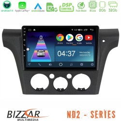 Bizzar ND2 Series 8Core Android14 2+32GB Mitsubishi Outlander 2002 – 2007 Navigation Multimedia Tablet 9" Με Carplay & Android Auto Bizzar ND2 Series 8Core Android14 2+32GB Mitsubishi Outlander 2002 – 2007 Navigation Multimedia Tablet 9" Με Carplay & Android Auto