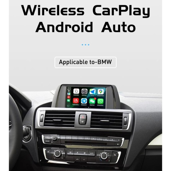 BMW NBT-EVO Wireless CarPlay | Android Auto Interface | Camera In | HDMI in BMW NBT-EVO Wireless CarPlay | Android Auto Interface | Camera In | HDMI in