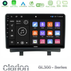 Clarion GL300 Series 4Core Android11 2+32GB Opel Zafira Navigation Multimedia Tablet 9" Με Carplay & Android Auto Clarion GL300 Series 4Core Android11 2+32GB Opel Zafira Navigation Multimedia Tablet 9" Με Carplay & Android Auto