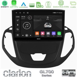 Clarion GL700 Series 8Core Android13 4+64GB Ford Transit Courier 2015-2023 Navigation Multimedia Tablet 9" Με Carplay & Android Auto Clarion GL700 Series 8Core Android13 4+64GB Ford Transit Courier 2015-2023 Navigation Multimedia Tablet 9" Με Carplay & Android Auto