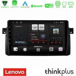 Lenovo Thinkplus Series 4Core Android15 2+32GB  BMW E46 Navigation Multimedia Tablet 9" Με Carplay & Android Auto