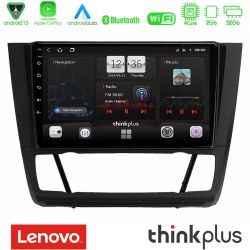 Lenovo Thinkplus Series 4Core Android15 2+32GB  BMW 1Series  E81/E82/E87/E88 (AUTO A/C) Navigation Multimedia Tablet 9" Με Carplay & Android Auto