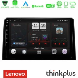 Lenovo Thinkplus Series 4Core Android15 2+32GB  Peugeot Partner / Citroën Berlingo 2020-> Navigation Multimedia Tablet 10" Με Carplay & Android Auto