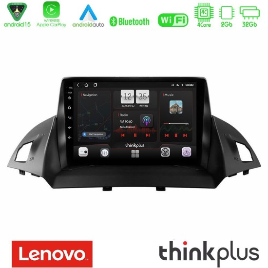 Lenovo Thinkplus Series 4Core Android15 2+32GB Ford C-Max/Kuga Navigation Multimedia Tablet 9" Με Carplay & Android Auto Lenovo Thinkplus Series 4Core Android15 2+32GB Ford C-Max/Kuga Navigation Multimedia Tablet 9" Με Carplay & Android Auto
