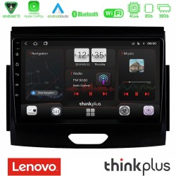 Lenovo Thinkplus Series 4Core Android15 2+32GB  Ford Ranger 2017-2022 Navigation Multimedia Tablet 9" Με Carplay & Android Auto