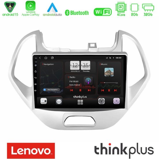 Lenovo Thinkplus Series 4Core Android15 2+32GB Ford KA 2016-2020 Navigation Multimedia Tablet 9" Με Carplay & Android Auto Lenovo Thinkplus Series 4Core Android15 2+32GB Ford KA 2016-2020 Navigation Multimedia Tablet 9" Με Carplay & Android Auto