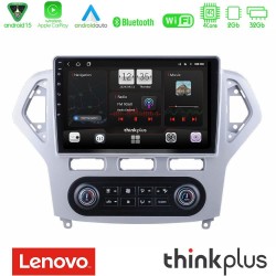 Lenovo Thinkplus Series 4Core Android15 2+32GB  Ford Mondeo 2007-2011 (Auto A/C) Navigation Multimedia Tablet 10" Με Carplay & Android Auto