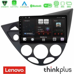 Lenovo Thinkplus Series 4Core Android15 2+32GB  Ford Focus 1999-2004 Navigation Multimedia Tablet 9" Με Carplay & Android Auto