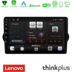Lenovo Thinkplus Series 4Core Android15 2+32GB  Fiat Tipo 2015-2022 (Hatchback) Navigation Multimedia Tablet 9" Με Carplay & Android Auto