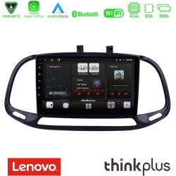 Lenovo Thinkplus Series 4Core Android15 2+32GB  Fiat Doblo 2015-2022 Navigation Multimedia Tablet 9" Με Carplay & Android Auto