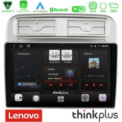 Lenovo Thinkplus Series 4Core Android15 2+32GB  Fiat Grande Punto 2006-2011 Navigation Multimedia Tablet 9"  Με Carplay & Android Auto
