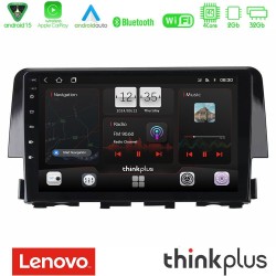 Lenovo Thinkplus Series 4Core Android15 2+32GB  Honda Civic 2016-2020 Navigation Multimedia Tablet 9" Με Carplay & Android Auto