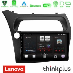 Lenovo Thinkplus Series 4Core Android15 2+32GB Honda Civic Hatchback 2006-2011 Navigation Multimedia Tablet 9" Με Carplay & Android Auto Lenovo Thinkplus Series 4Core Android15 2+32GB Honda Civic Hatchback 2006-2011 Navigation Multimedia Tablet 9" Με Carplay & Android Auto