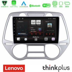 Lenovo Thinkplus Series 4Core Android15 2+32GB Hyundai i20 2009-2012 Auto A/C Navigation Multimedia Tablet 9" Με Carplay & Android Auto Lenovo Thinkplus Series 4Core Android15 2+32GB Hyundai i20 2009-2012 Auto A/C Navigation Multimedia Tablet 9" Με Carplay & Android Auto