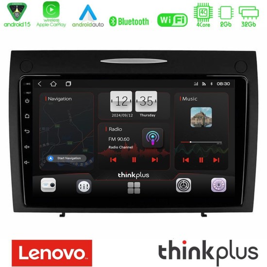Lenovo Thinkplus Series 4Core Android15 2+32GB Mercedes SLK Class Navigation Multimedia Tablet 9" Με Carplay & Android Auto Lenovo Thinkplus Series 4Core Android15 2+32GB Mercedes SLK Class Navigation Multimedia Tablet 9" Με Carplay & Android Auto