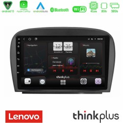 Lenovo Thinkplus Series 4Core Android15 2+32GB  Mercedes SL Class 2005-2011 Navigation Multimedia Tablet 9" Με Carplay & Android Auto