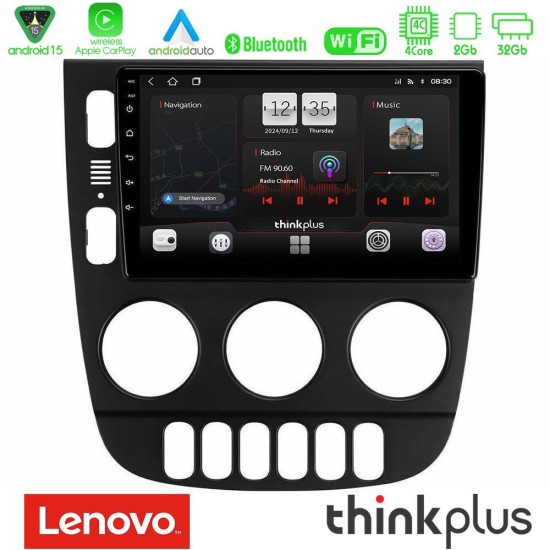 Lenovo Thinkplus Series 4Core Android15 2+32GB Mercedes ML Class 1998-2005 Navigation Multimedia Tablet 9" Με Carplay & Android Auto Lenovo Thinkplus Series 4Core Android15 2+32GB Mercedes ML Class 1998-2005 Navigation Multimedia Tablet 9" Με Carplay & Android Auto