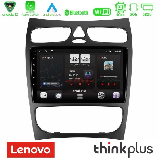 Lenovo Thinkplus Series 4Core Android15 2+32GB Mercedes CLK Class W209 2000-2004 Navigation Multimedia Tablet 9" Με Carplay & Android Auto Lenovo Thinkplus Series 4Core Android15 2+32GB Mercedes CLK Class W209 2000-2004 Navigation Multimedia Tablet 9" Με Carplay & Android Auto
