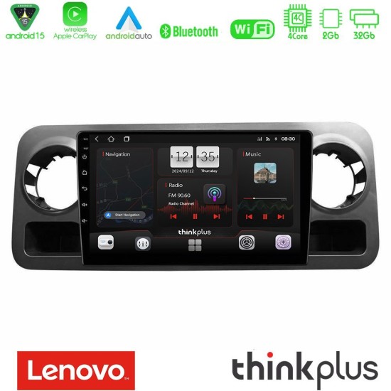 Lenovo Thinkplus Series 4Core Android15 2+32GB Mercedes Sprinter W907 Navigation Multimedia Tablet 10" Με Carplay & Android Auto Lenovo Thinkplus Series 4Core Android15 2+32GB Mercedes Sprinter W907 Navigation Multimedia Tablet 10" Με Carplay & Android Auto