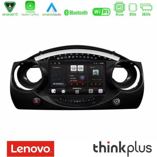 Lenovo Thinkplus Series 4Core Android15 2+32GB Mini Cooper R50 Navigation Multimedia Tablet 9" Με Carplay & Android Auto Lenovo Thinkplus Series 4Core Android15 2+32GB Mini Cooper R50 Navigation Multimedia Tablet 9" Με Carplay & Android Auto