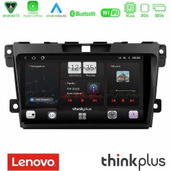 Lenovo Thinkplus Series 4Core Android15 2+32GB  Mazda CX-7 2007-2011 Navigation Multimedia Tablet 9" Με Carplay & Android Auto