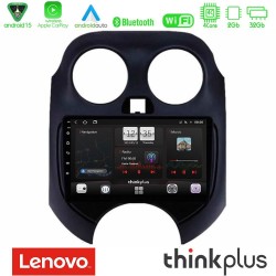 Lenovo Thinkplus Series 4Core Android15 2+32GB  Nissan Micra 2011-2014 Navigation Multimedia Tablet 9" Με Carplay & Android Auto