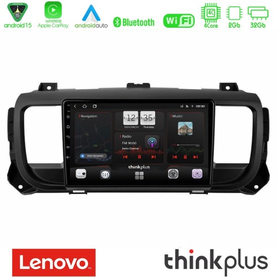 Lenovo Thinkplus Series 4Core Android15 2+32GB Citroen/Peugeot/Opel/Toyota Navigation Multimedia Tablet 9" Με Carplay & Android Auto Lenovo Thinkplus Series 4Core Android15 2+32GB Citroen/Peugeot/Opel/Toyota Navigation Multimedia Tablet 9" Με Carplay & Android Auto