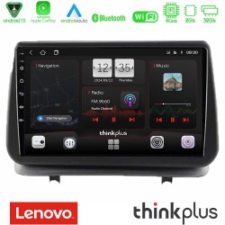Lenovo Thinkplus Series 4Core Android15 2+32GB  Renault Clio 2005-2012 Navigation Multimedia Tablet 9" Με Carplay & Android Auto