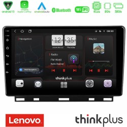 Lenovo Thinkplus Series 4Core Android15 2+32GB Renault Clio 5 2020-2025 Navigation Multimedia Tablet 9" Με Carplay & Android Auto Lenovo Thinkplus Series 4Core Android15 2+32GB Renault Clio 5 2020-2025 Navigation Multimedia Tablet 9" Με Carplay & Android Auto