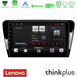 Lenovo Thinkplus Series 4Core Android15 2+32GB  Skoda Octavia 7 Navigation Multimedia Tablet 10" Με Carplay & Android Auto