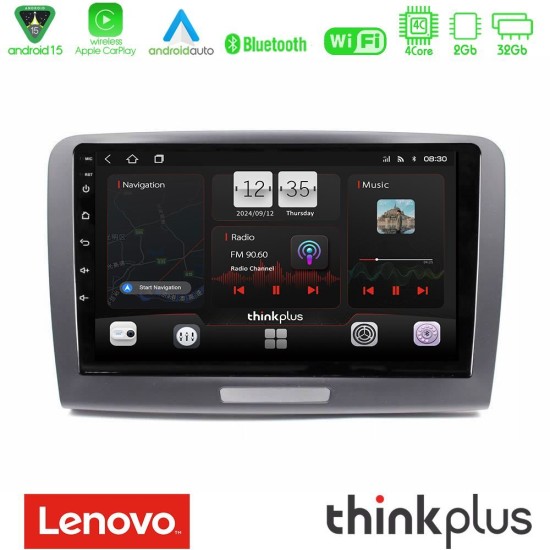 Lenovo Thinkplus Series 4Core Android15 2+32GB Skoda Superb 2008-2015 Navigation Multimedia Tablet 9" Με Carplay & Android Auto Lenovo Thinkplus Series 4Core Android15 2+32GB Skoda Superb 2008-2015 Navigation Multimedia Tablet 9" Με Carplay & Android Auto