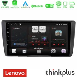 Lenovo Thinkplus Series 4Core Android15 2+32GB  Skoda Octavia 2004-2012 Navigation Multimedia Tablet 9" Με Carplay & Android Auto