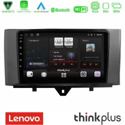 Lenovo Thinkplus Series 4Core Android15 2+32GB  Smart 451 Facelift Navigation Multimedia Tablet 9" Με Carplay & Android Auto