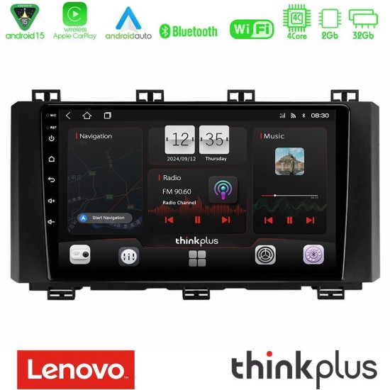 Lenovo Thinkplus Series 4Core Android15 2+32GB Seat Ateca 2017-2021 Navigation Multimedia Tablet 9" Με Carplay & Android Auto Lenovo Thinkplus Series 4Core Android15 2+32GB Seat Ateca 2017-2021 Navigation Multimedia Tablet 9" Με Carplay & Android Auto