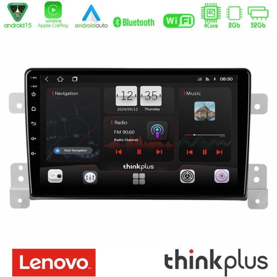 Lenovo Thinkplus Series 4Core Android15 2+32GB Suzuki Grand Vitara Navigation Multimedia Tablet 9" Με Carplay & Android Auto Lenovo Thinkplus Series 4Core Android15 2+32GB Suzuki Grand Vitara Navigation Multimedia Tablet 9" Με Carplay & Android Auto