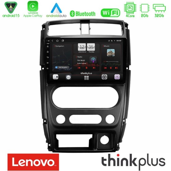 Lenovo Thinkplus Series 4Core Android15 2+32GB Suzuki Jimny 2007-2017 Navigation Multimedia Tablet 9" Με Carplay & Android Auto Lenovo Thinkplus Series 4Core Android15 2+32GB Suzuki Jimny 2007-2017 Navigation Multimedia Tablet 9" Με Carplay & Android Auto